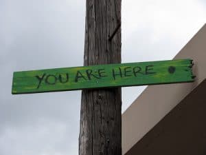 you are here